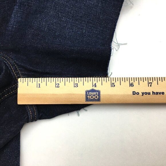 NEW Old Navy Denim Jean Shorts Slouchy High Rise Distressed Frayed Hems size 18 - Picture 6 of 9